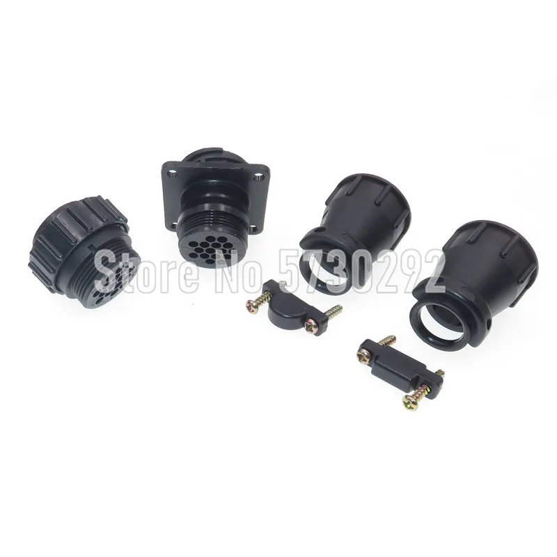 16P 182916-1 206036-1 182642-1 206037-1 206070-8 Diagnostic Socket Auto Wiring Harness Aviation Plug And Tail Clamp For SMEMA