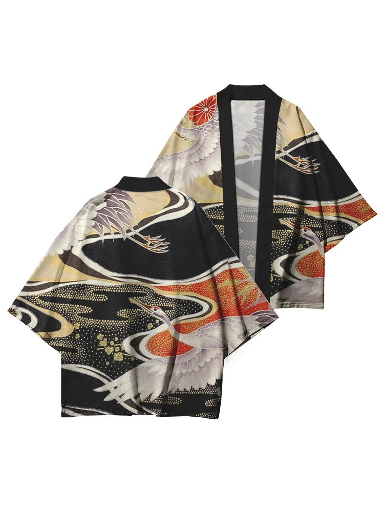 New China Style Danzuru Print Kimono Women's Japanese Yukata Women's Kimono Cardigan Japanese Traditional Japanese Kimono