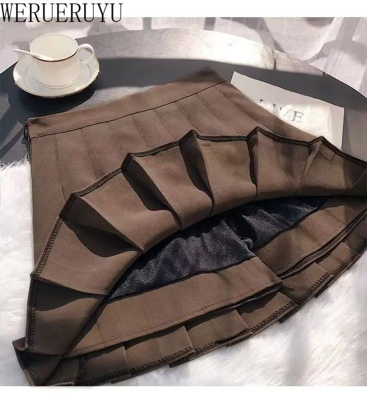 High Waist Pleated Skirt Woman Y2k Clothes Korean Fashion Preppy Style Summer Streetwear Mini Short Aesthetic Skirts for Women