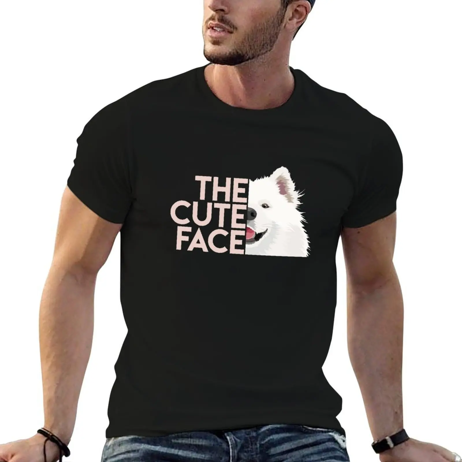

the cute face T-Shirt man graphic t shirt cotton t shirt man t shirts for man cotton funny T-shirt