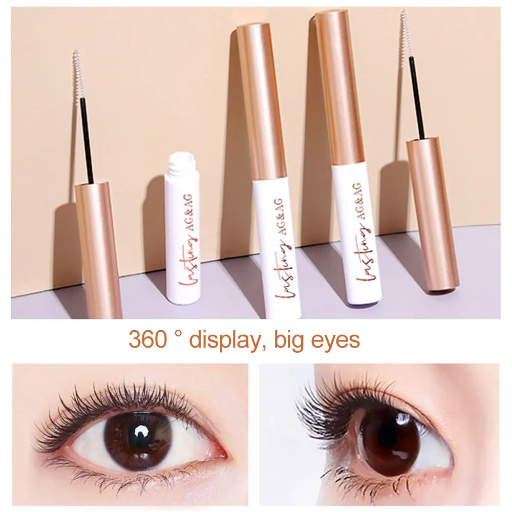 Wimper Primer Basis Vloeibare Mascara Cosmetica Natuurlijke Curling Verlenging Eye Lash Waterdichte Duurzame Slanke Borstel Mascara Tslm2