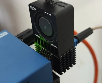 For Full Aluminum Cooling Heatsink with 11500RPM Adjustable Speed Fan, for EGPON ODI SFP Optoelectronic Conversion Module