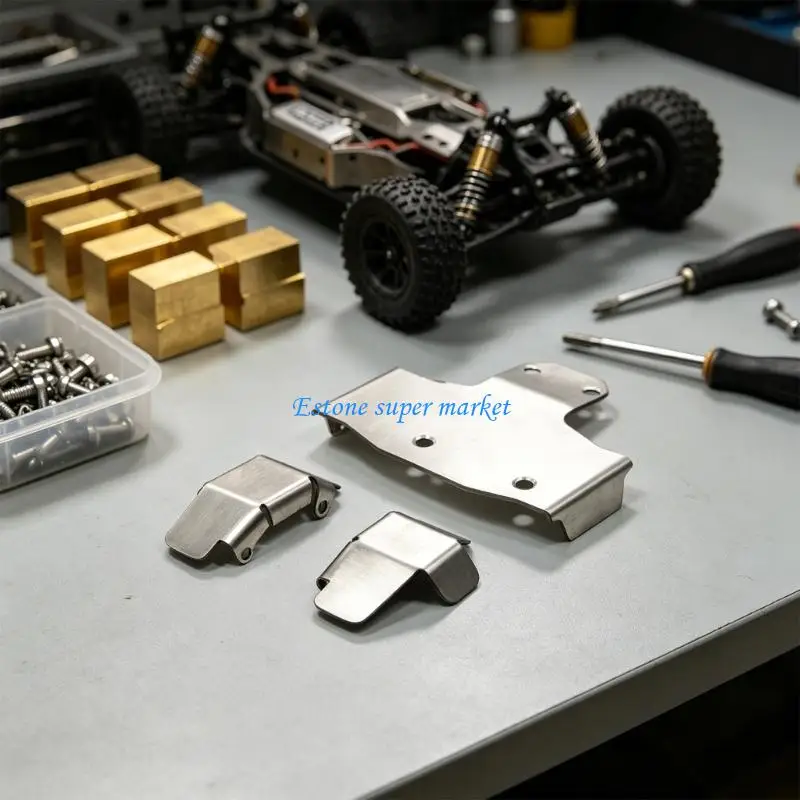 090B Front Rear Guard Plate Set for YK4061 with Stainless Steel Build