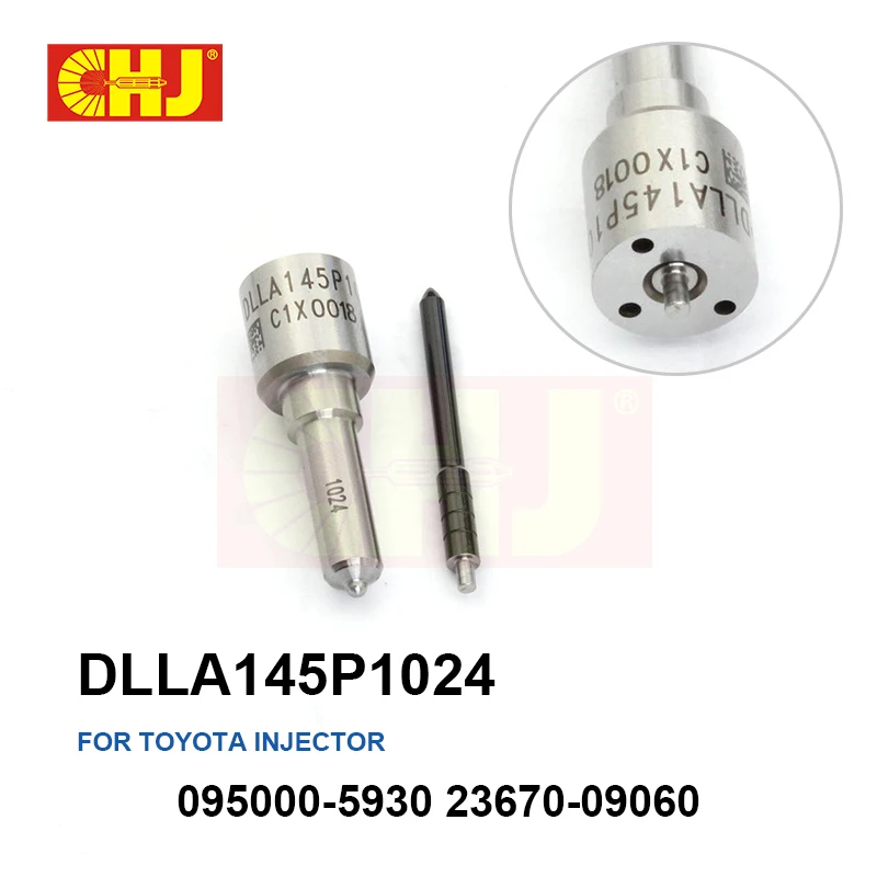 DLLA145P1024 Diesel Engine 2KD 093400-1024 High Pressure Common Rail System Nozzle 095000-7761 095000-7751 095000-7750