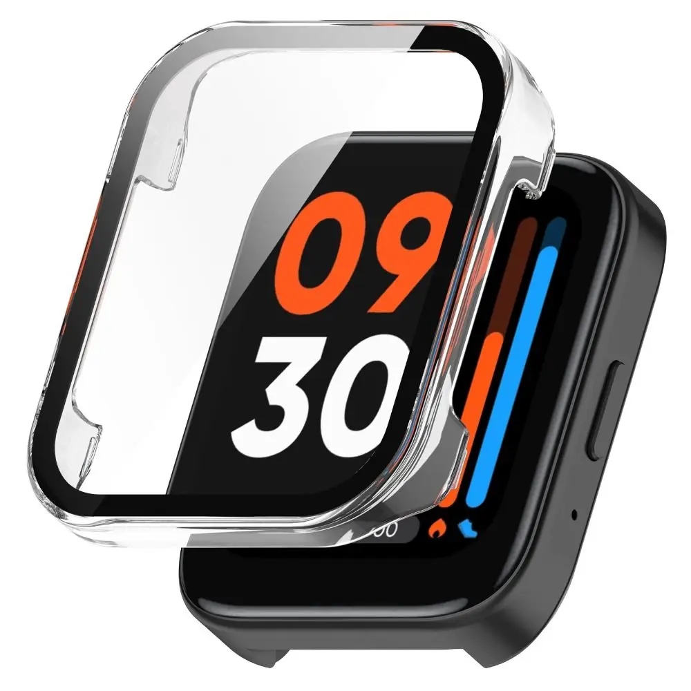 Hard Protective Bumper Shell Tempered Cover PC Shell Screen Protector Case For Realme Watch 3/3Pro
