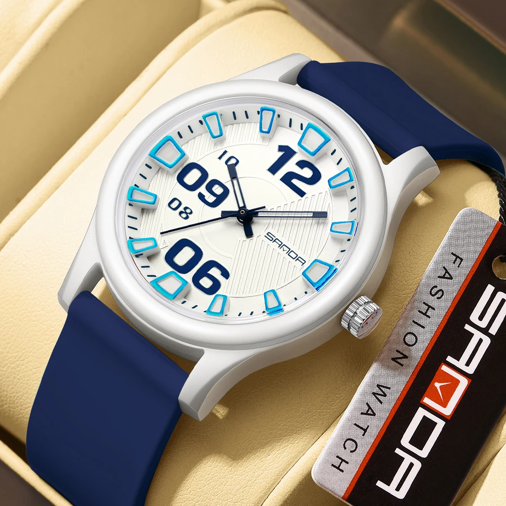 Fashion women\'s watches, simple casual Soft silicone strap lady watches waterproof, nurse watches for woman, ladies wristwatch