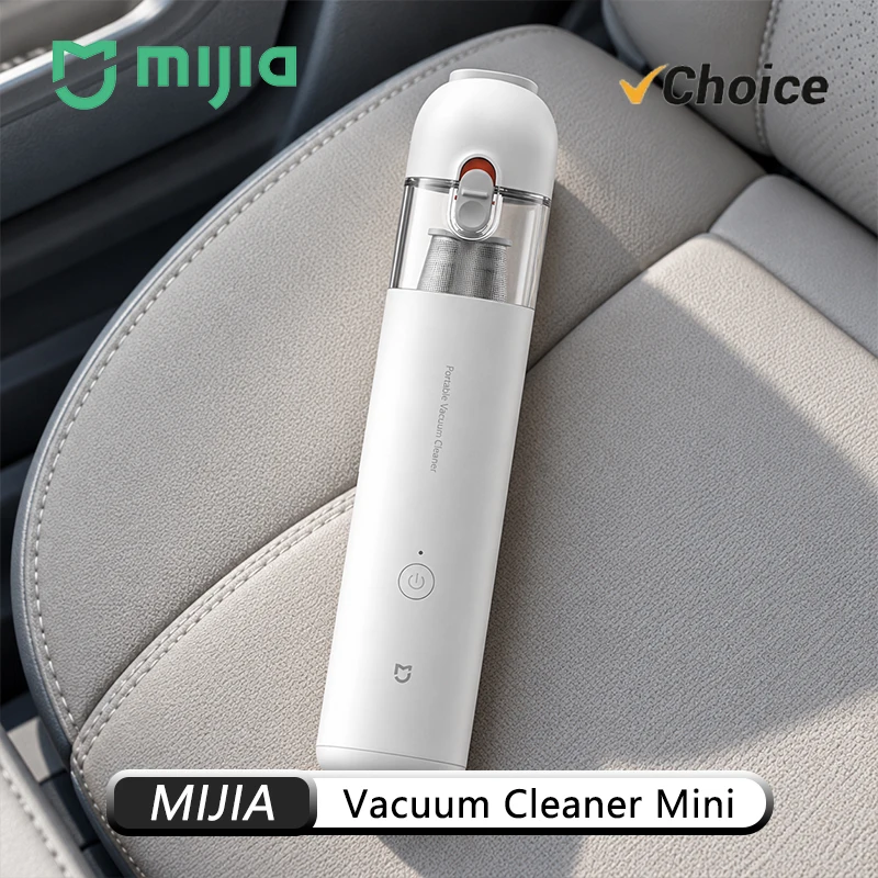 Original Mijia Vacuum Cleaner Mini 13000Pa Cordless Handheld Vacuum with Brushless Motor and USB-C Charging for Home and Car *CN