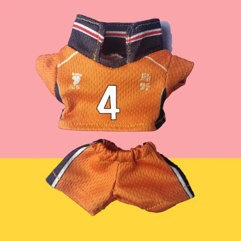 

Хайкю!! Аксессуары для одежды Hinata Shoyo Kei Tsukishima Косплей для 20 см сидящая плюшевая кукла сценический реквизит украшение