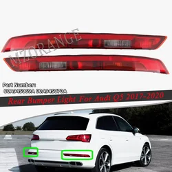 Auto Paraurti Posteriore Riflettore Luce di Nebbia Per AUDI Q5 2018-2021 Lampada Coda di Arresto Luce di Freno Lampada Sostituire 80A 945069 Un 80A 945070 A