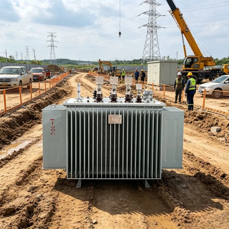 Sealed Type Oil Immersed Power Transformer 630kVA 800kVA 1000kVA Three Phase Low Noise Fire Resistant Residential Area Custom
