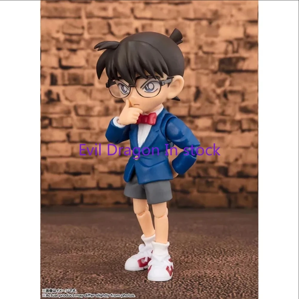 100% Original Bandai SH Figuart SHF Conan Edogawa Resolution Part Detective Conan In Stock Anime Action Collection Figures Toys