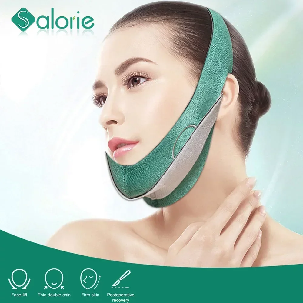 Reduce Double Chin Graphene Facial Slimming Bandage Face Slimmer Beauty Facial Lifting Belt Slim V-Line Lift Up Anti Cellulite