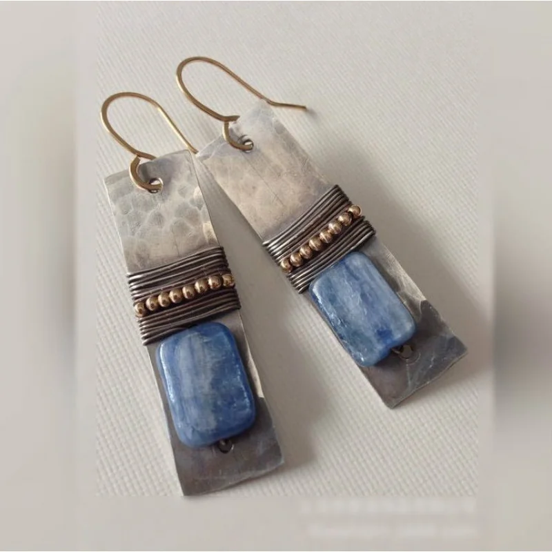 European American Retro Handmade Charming Mom Earrings Fashion Women's Motherly Drop Earrings Girls Gift Wholesale