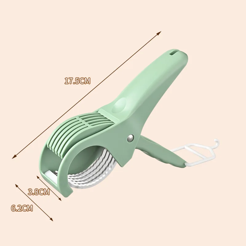 Banana slicer, ham clamp, fruit splitter, creative multi-function cutter, kitchen tool