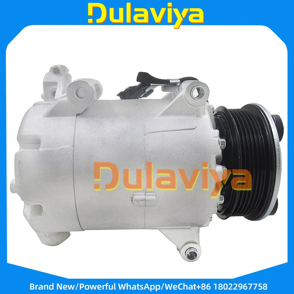 A/C Air Conditioning Compressor For Ford Mondeo MK5 S-MAX 2.0 TDCi 4x4 EDGE II DG9H-19D629-FF DG9H19D629FF 12V