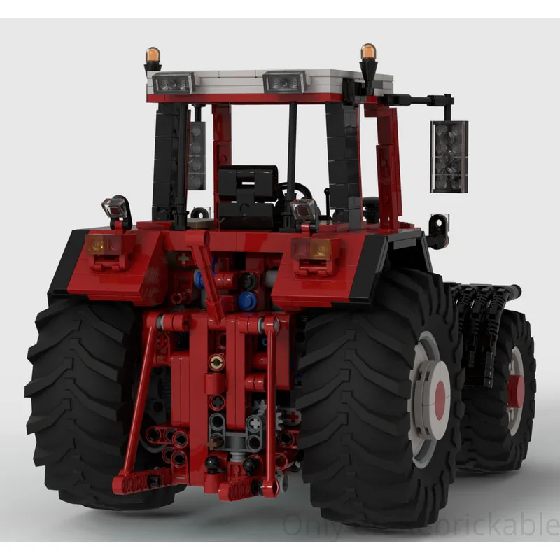 New MOC-190735 Agricultural Tractor Construction DIY Building Blocks 1137PCS Adult Birthday Gift Children Christmas Toy Gift