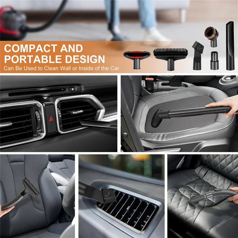 

【Coupon!】Universal Vacuum Attachment Kit Wet Dry Vacuum Attachments Vacuum Accessories And Attachments