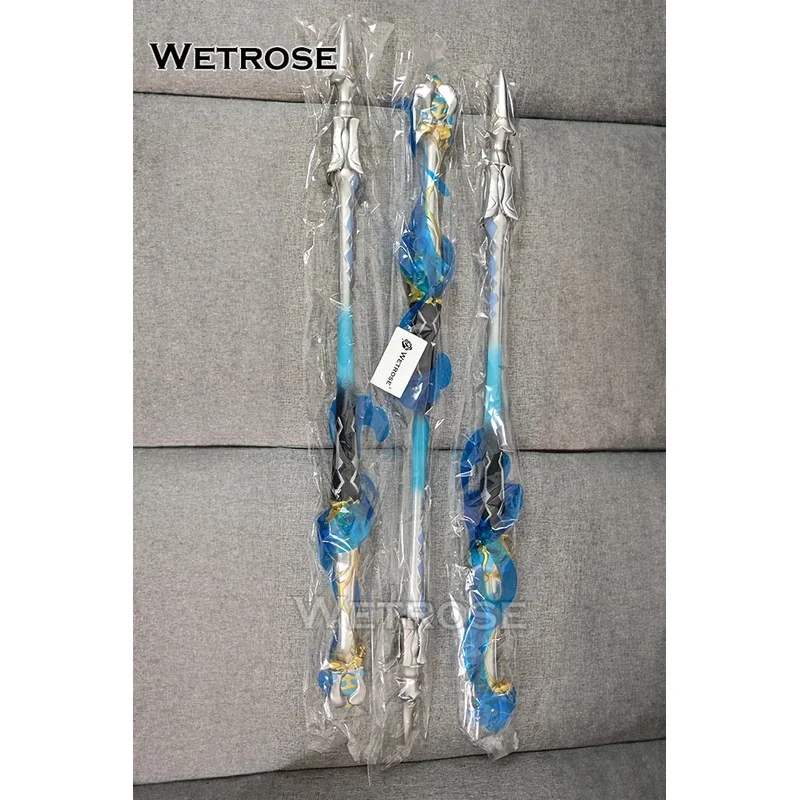 【Wetrose】 Furina Sword Cosplay Props Genshin Impact Splendor of Tranquil Waters Blade Staff Model Weapon Focalors Hydro Archon