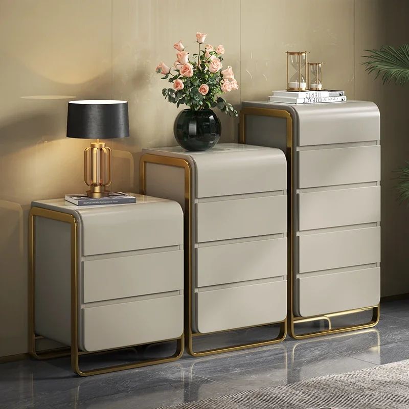 Vertical Chest Cabinet Modern Simple Drawers Storage Storage Cabinet Bucket Luxury Design Armadi Da Soggiorno Room Furniture