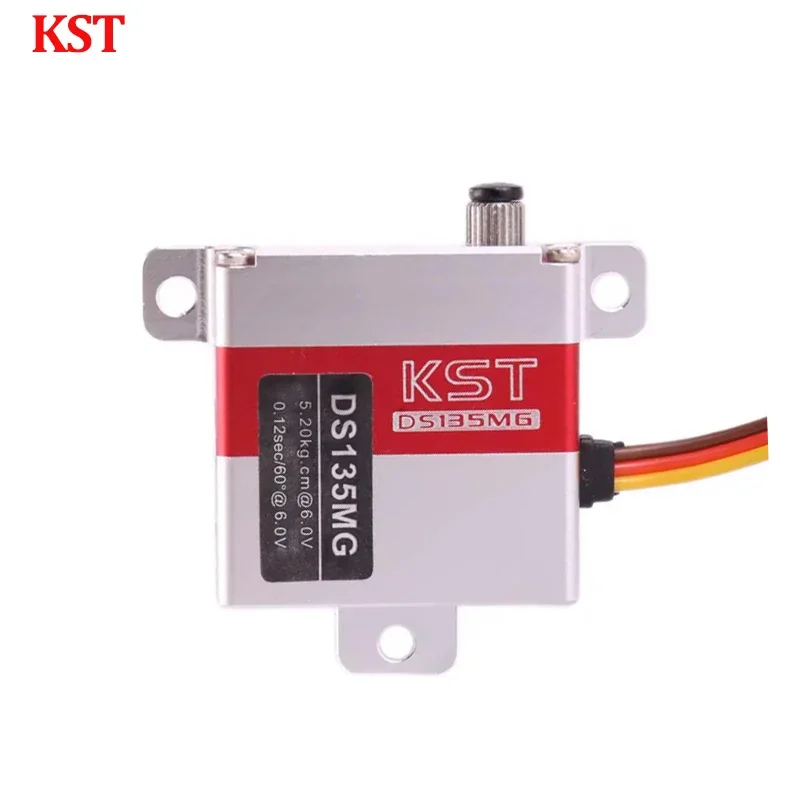 

KST DS135MG Metal Gear 23g 5.2kg 0.12 sec Digital Servo for RC Glider Model 5mm 25T order