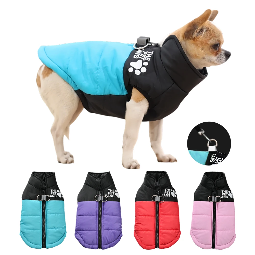【セール中】ペット用ジャケット 秋冬服 小型犬 中型犬 猫用 防水 暖かい チワワ フレンチブルドッグ ベスト コート 子犬用コスチューム