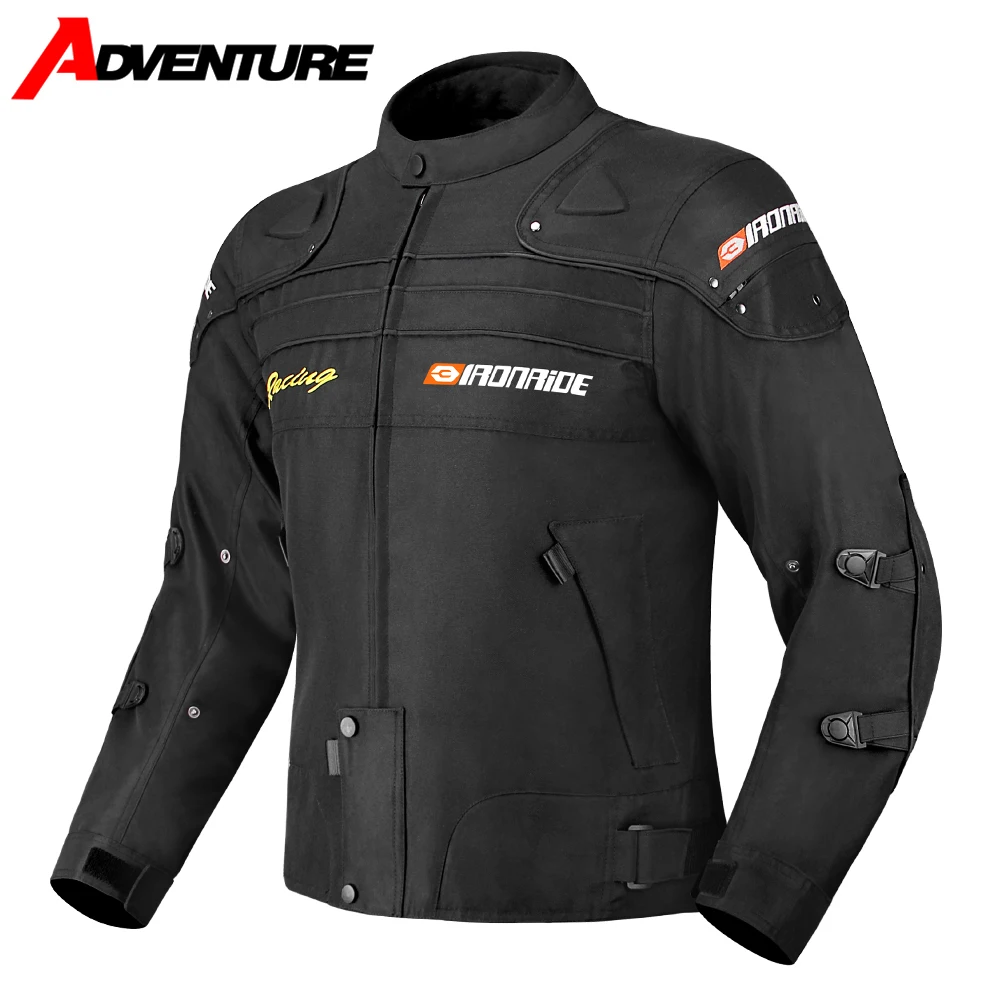 

Men's Motorcycle Jacket New Motocross Jacket Motorbike Protector Pants Moto Cycling Jacket Coats Chaqueta Riding Clothes Man