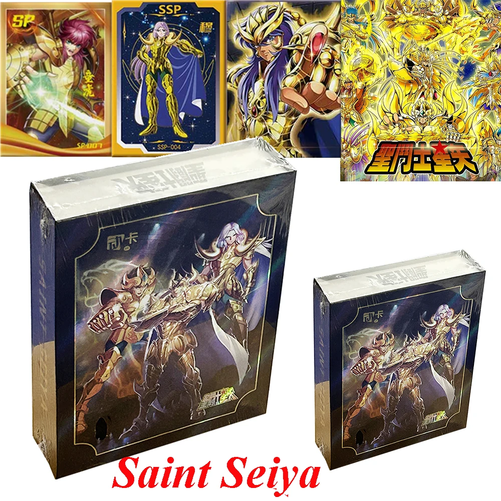 Anime Saint Seiya Collection Card Fantasy Animation Saori Kido Seiya Aiolia Limited SSP Game Collection Cards For Kids Toy Gifts