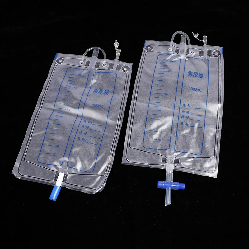 1000/2000ML Female Urine Bag Urinal Pee Holder Collector Urination Catheter Bag