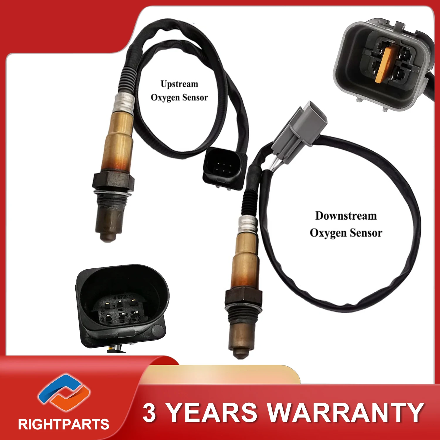 

2Pcs Up Downstream Oxygen O2 Sensor For Kia Rio Soul Hyundai Accent Veloster 1.6L 234-5055 234-4568 39210-2B410 39210-2B210