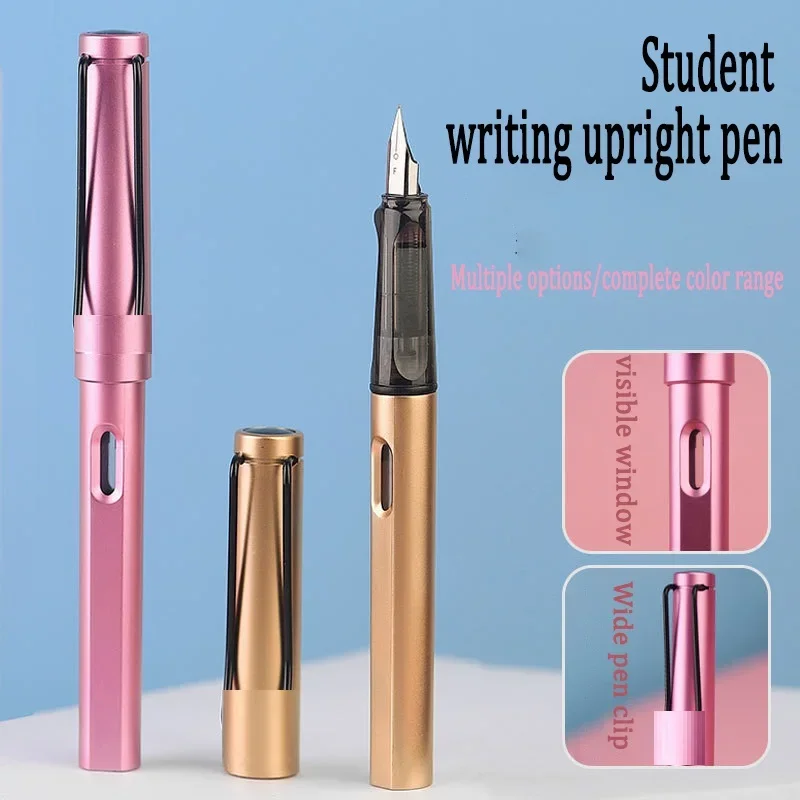 High Quality Fountain Pen Replaceable Ink Refill 0.38mm/0.5mm Student Writing Business School Office Supplies Stationery