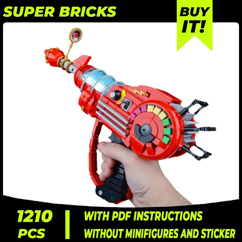 Popular Game Model Moc Building Bricks Miracle Weapon Ray Gun Technology Modular Blocks Gifts Christmas Toys DIY Sets Assembly