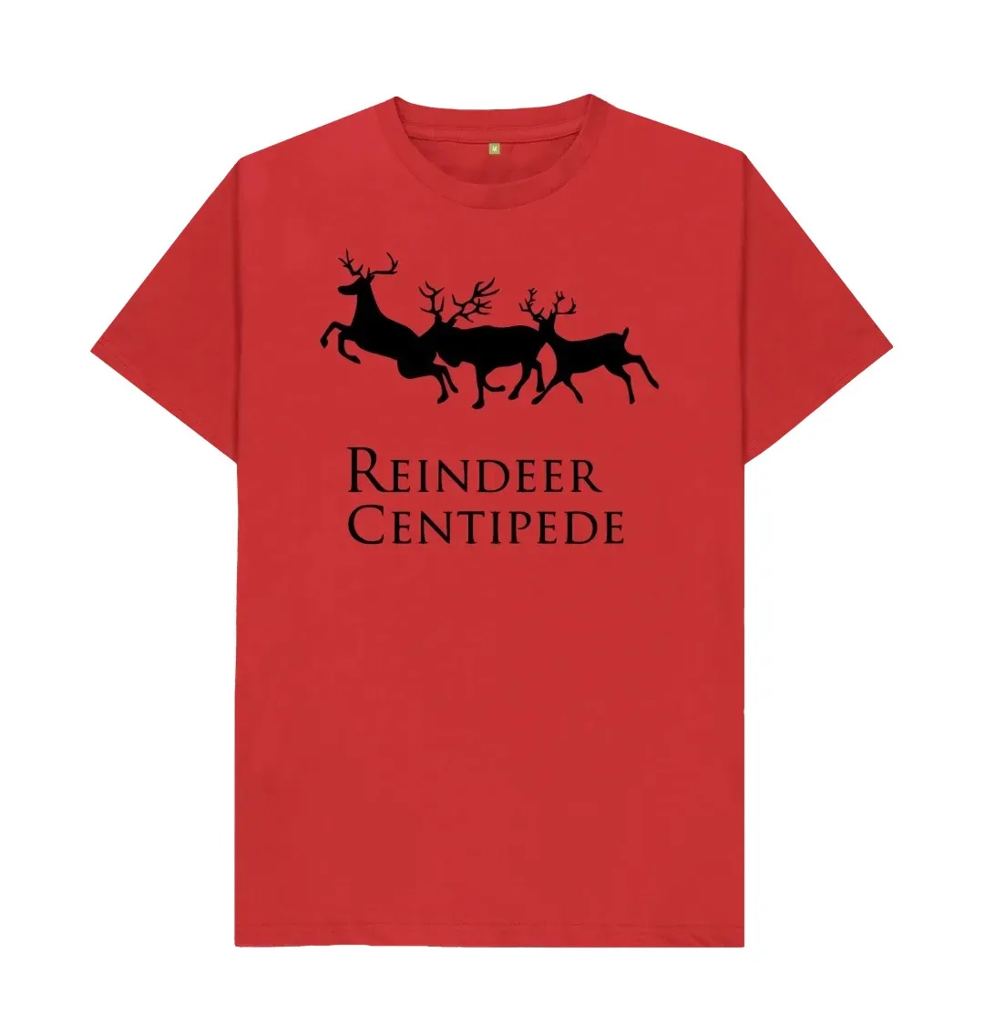 REINDEER CENTIPEDE CHRISTMAS T SHIRT  A T-shirt that makes you fashionable and unique  Close fitting breathable trendy T-Shirt