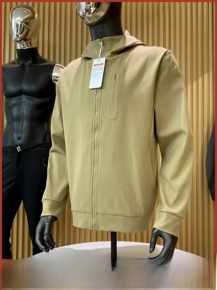 

Outdoor Windproof Fce Lined Hooded Jaet ex Casual Spor Sle Autumn Winter New Arrival Faionable Couple Coat