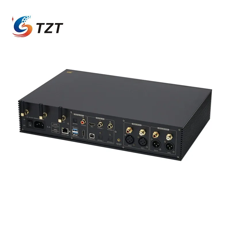 TZT Eversolo DMP-A8 4G+64G Music Streamer DAC QCC5125 Bluetooth 5.0 Receiver for DSD512 PCM 768KHz 32Bit