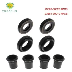Cylinder Head Rocker Cover & Fuel Injector Nozzle Holder Seal Gasket For TOYOTA HILUX 2KD KUN25 KUN26 HIACE KDH200 23681-30010