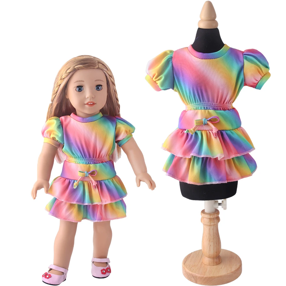 18 Inch Doll Girl Rainbow Jump - Photography Cheat Sheet ulasan dan harga