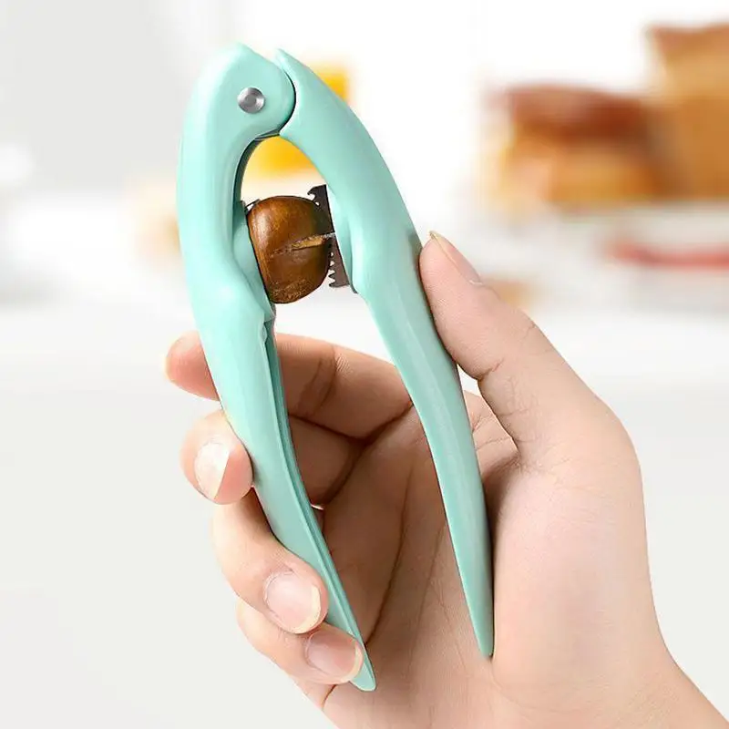 Nut Opener Tools Chestnut Peeler Non-slip Handle Nut Clip  Portable Kitchen Peeling Tools Multifunctional Kitchen Nutcracker