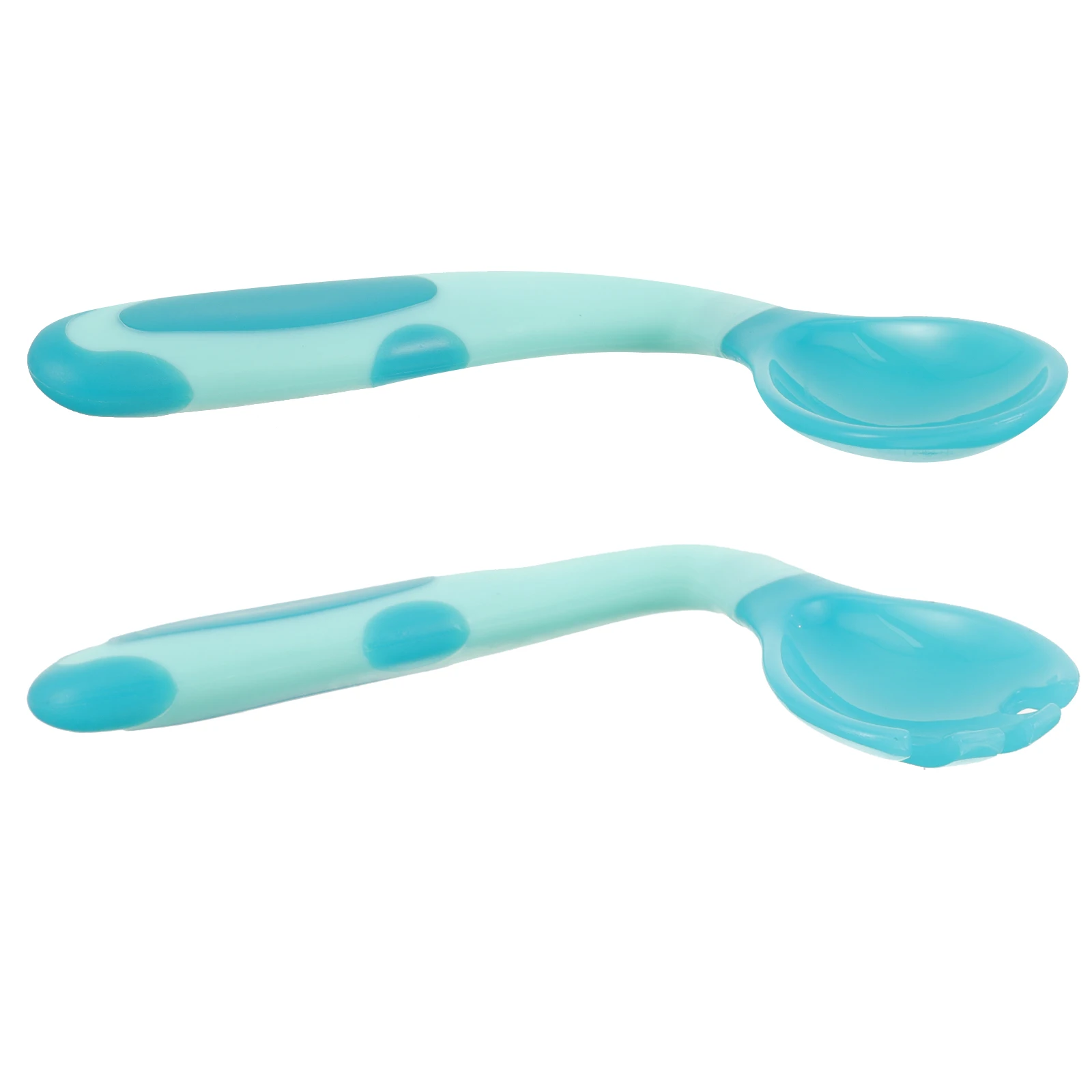 

1 set Left Hand Elbow Spoon Fork Silicone Baby Feeding Utensils Toddler Training Feeding Spoon Kid Fork