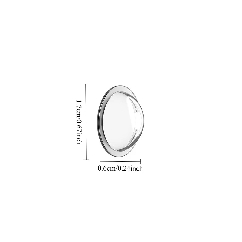 Car Camera Protector 1/2 Pcs 360 Panoramic Clear Transparent Dust Proof Scratch Resistant Universal Car Model