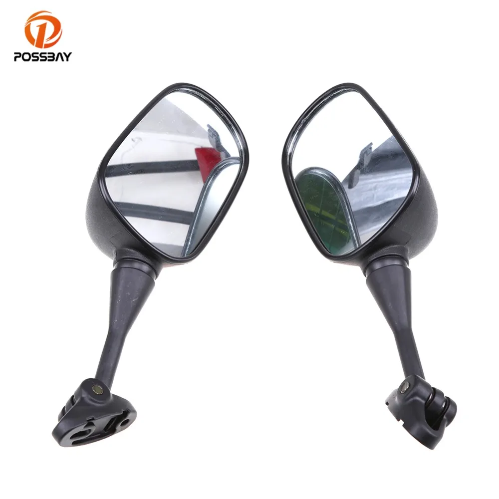 POSSBAY Motorcycle Side Rear Veiw Mirrors Motobike Espejo for Honda CBR600RR 2003 2004 2005 2006 2007 2008 2009 2010 2011 2012