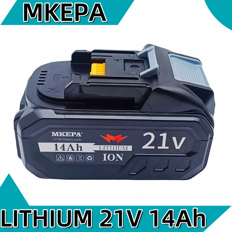 

21V 5S2P 14Ah Rechargeable Battery 21700 Lithium ion Battery for Electric Tools BL1860 BL1880 BL18100