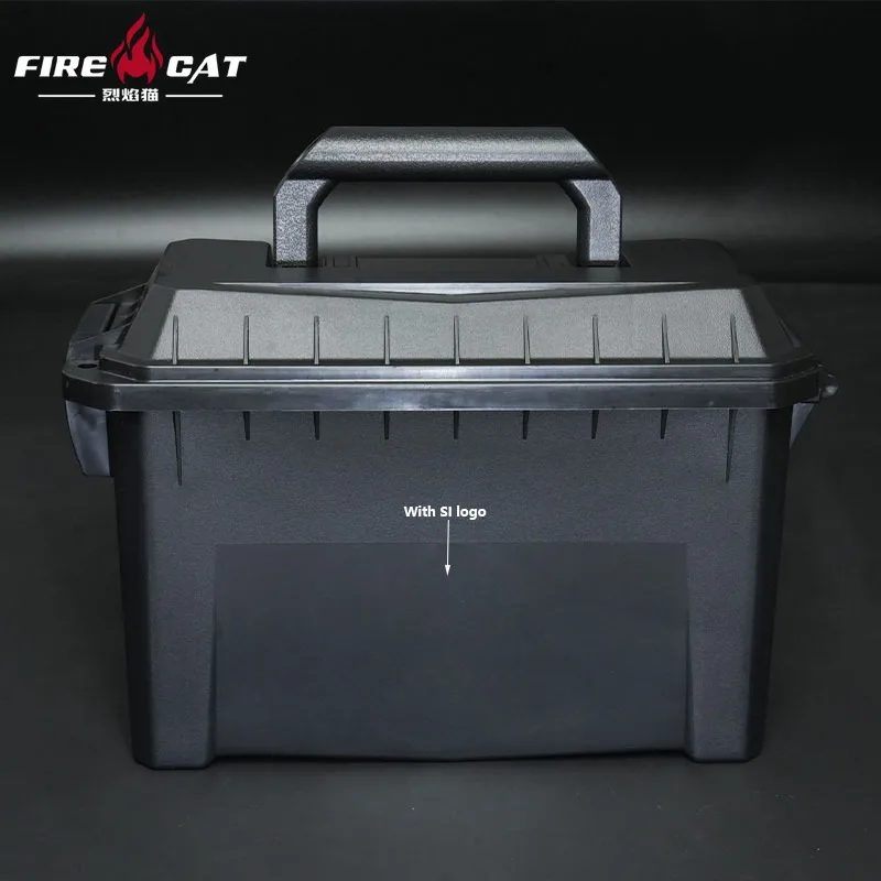 

Outdoor PP Plastic Sealed Ammo Box Tactical Waterproof Shockproof Portable Suitcase Lightweight Ammunition function Box