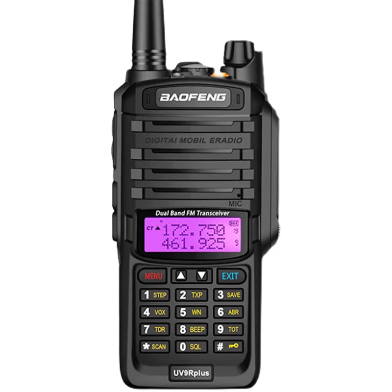 

Baofeng New UV-9R PULS 10W Powerful Walkie Talkie Ham Two-way Radio Stations128CH Long Range Walkie-talkies Profesional UHF GMRS