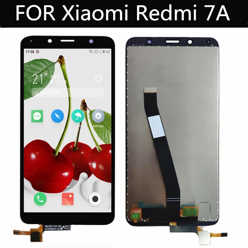 

Для Xiaomi redmi 7A ЖК-дисплей с сенсорным экраном и дигитайзером в сборе, замена для Redmi 7A, ЖК-дисплей M1903C3EE T C