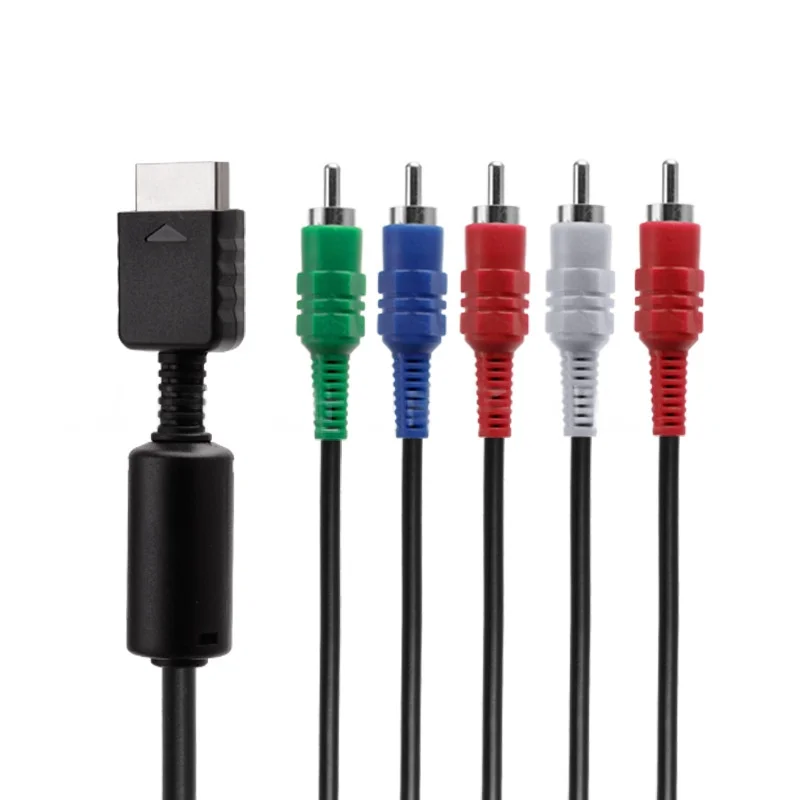 

for PS2 PS3 AV Cable AV to RCA Composite Line Game Console Connect HD TV Component Cord for Sony PlayStation 3 2 Ypbpr Wire