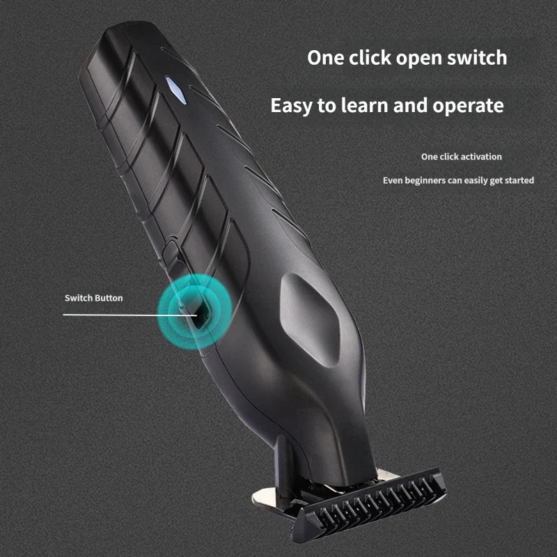 electric hair clipper, bald head shaver, oil head trimmer for carving and hair cutting image 3