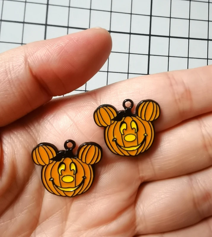 

10 шт., подвеска в виде тыквы Микки Мауса