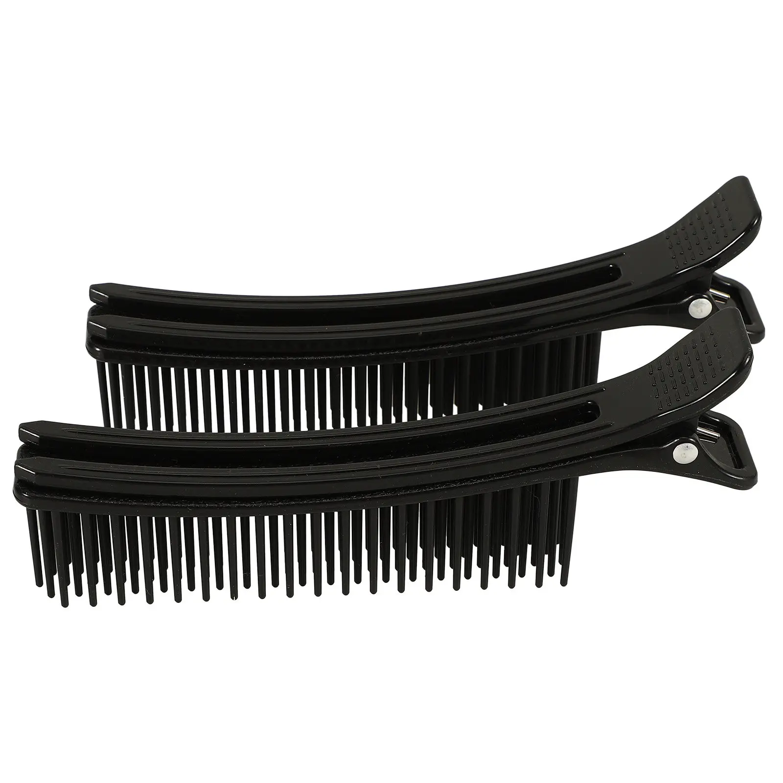 

2Pcs Hairdressing Salon Clips Multi Purpose Hair Sectioning Cutting Dyeing Styling Hair Clamps for Professional Use