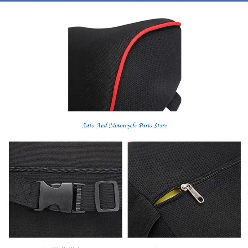 P9FD Memory Cotton للمقعد مسند رأس وسادة رأس الراحة وسادة وسادة وسادة السيارات