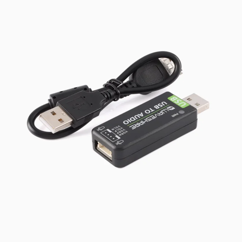 USB TO AUDIO Audio Encoding and Decoding Chip: SSS1629A5 Raspberry Pi USB to Audio Module Drive free Sound Card PH2.0 Interface